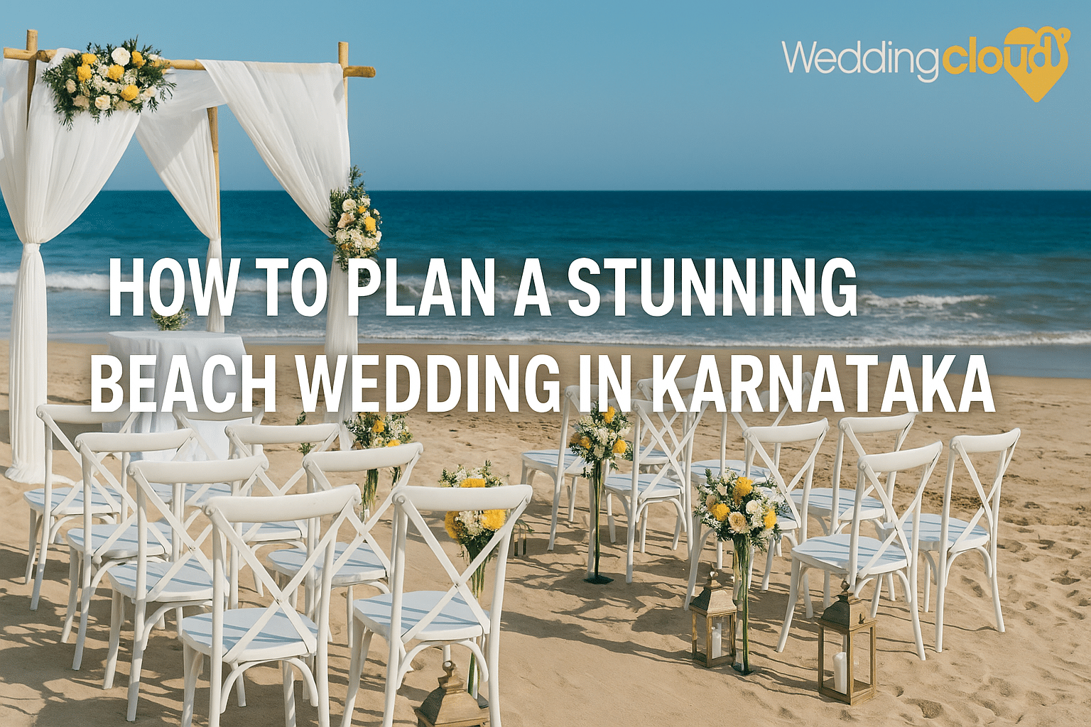 Beach Wedding in Karnataka.