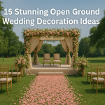 Open Ground Wedding Decoration Ideas
