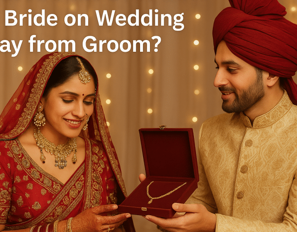gifts for bride on wedding day from groom