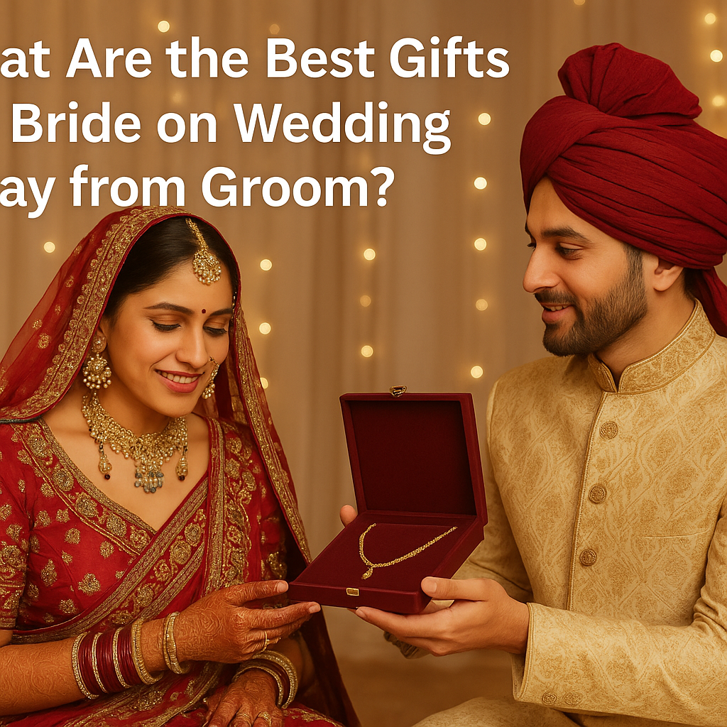 gifts for bride on wedding day from groom
