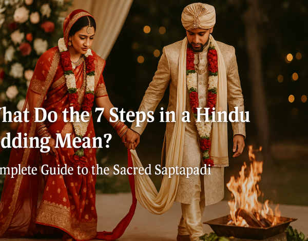 what do the 7 steps in a hindu wedding mean